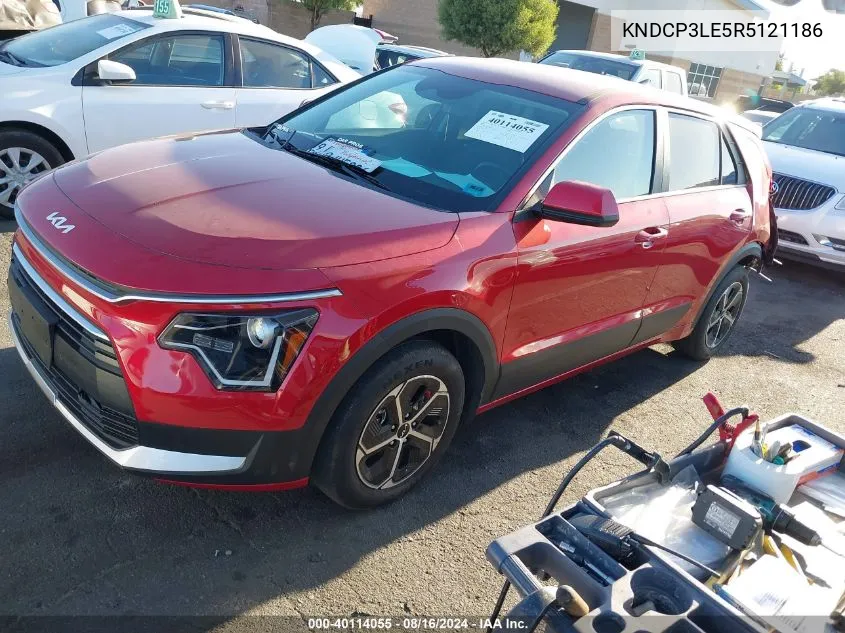 2024 Kia Niro Lx VIN: KNDCP3LE5R5121186 Lot: 40114055