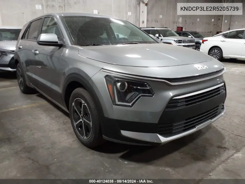 2024 Kia Niro Lx VIN: KNDCP3LE2R5205739 Lot: 40124038