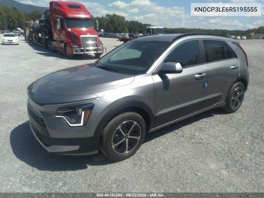 2024 Kia Niro Lx VIN: KNDCP3LE6R5195555 Lot: 40183265