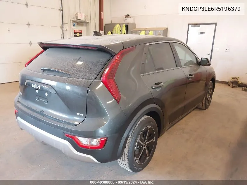 KNDCP3LE6R5196379 2024 Kia Niro Lx