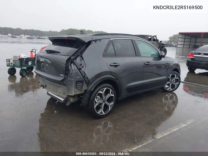 2024 Kia Niro Ex Touring VIN: KNDCR3LE2R5169500 Lot: 40410303