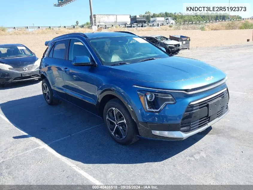 2024 Kia Niro Sx VIN: KNDCT3LE2R5192373 Lot: 40436518