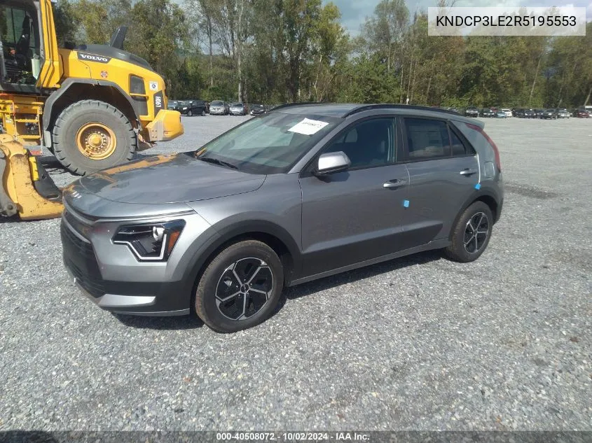 2024 Kia Niro Lx VIN: KNDCP3LE2R5195553 Lot: 40508072