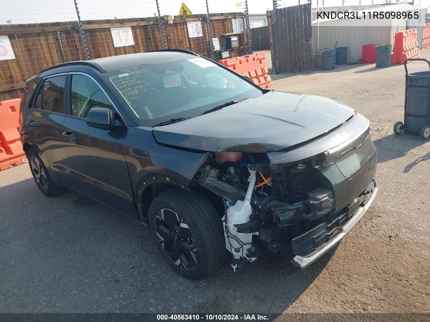 2024 Kia Niro Ev Wind VIN: KNDCR3L11R5098965 Lot: 40563410