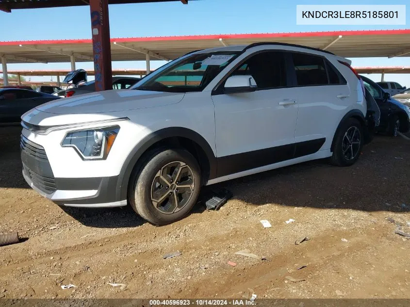 2024 Kia Niro Ex VIN: KNDCR3LE8R5185801 Lot: 40596923