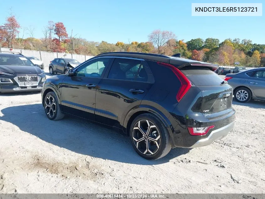 2024 Kia Niro Sx Touring VIN: KNDCT3LE6R5123721 Lot: 40676414