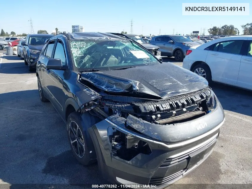 2024 Kia Niro Ex VIN: KNDCR3LEXR5149141 Lot: 40778262