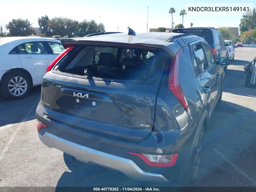 2024 Kia Niro Ex VIN: KNDCR3LEXR5149141 Lot: 40778262