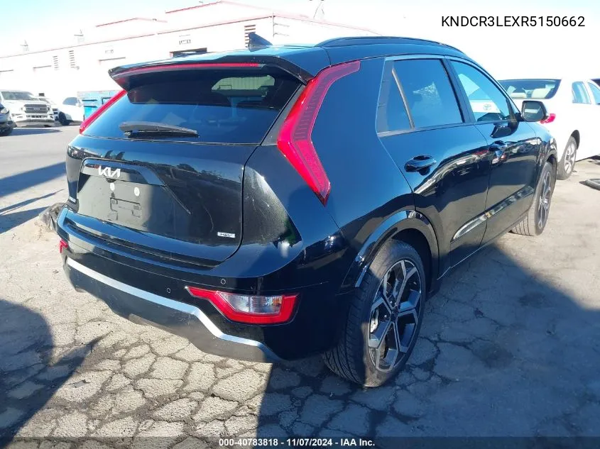 2024 Kia Niro Ex Touring VIN: KNDCR3LEXR5150662 Lot: 40783818