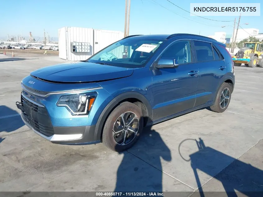 2024 Kia Niro Ex VIN: KNDCR3LE4R5176755 Lot: 40850717