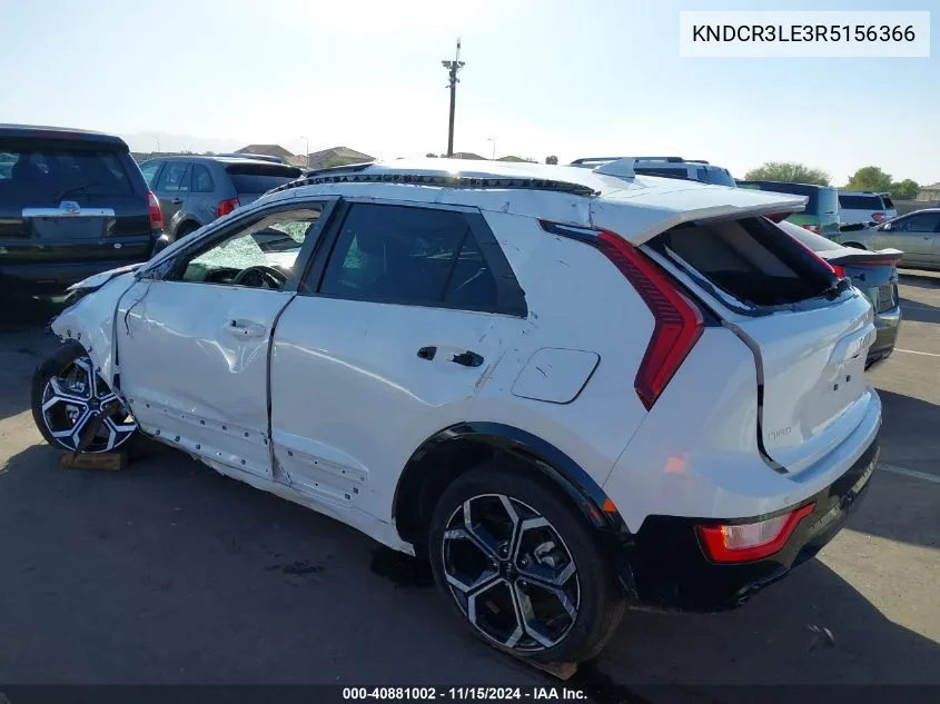 2024 Kia Niro Ex Touring VIN: KNDCR3LE3R5156366 Lot: 40881002