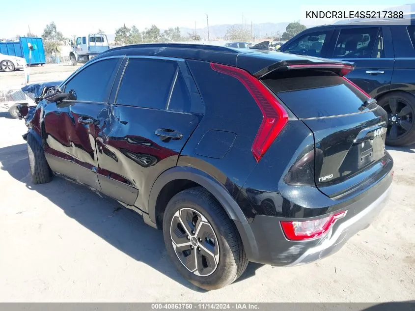 2025 Kia Niro Ex VIN: KNDCR3LE4S5217388 Lot: 40863750