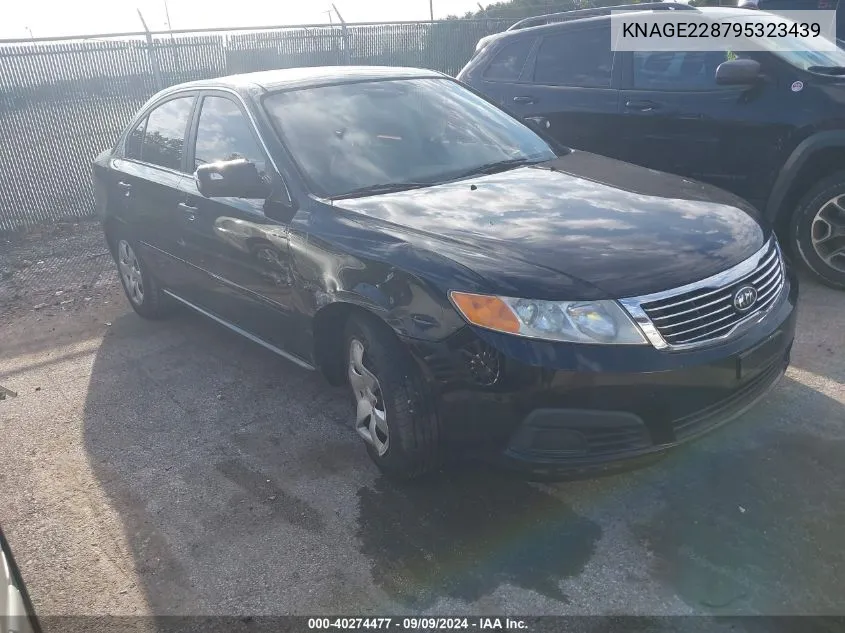 KNAGE228795323439 2009 Kia Optima Lx