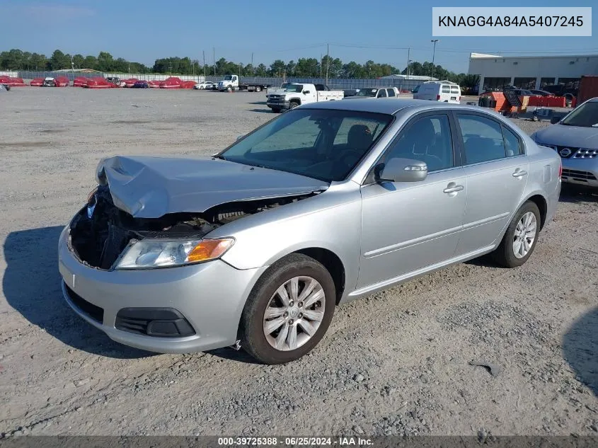 KNAGG4A84A5407245 2010 Kia Optima Lx