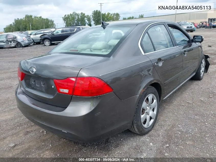 KNAGG4A8XA5405113 2010 Kia Optima Lx