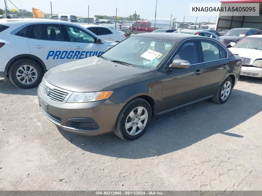 2010 Kia Optima Lx VIN: KNAGG4A81A5405095 Lot: 40312945