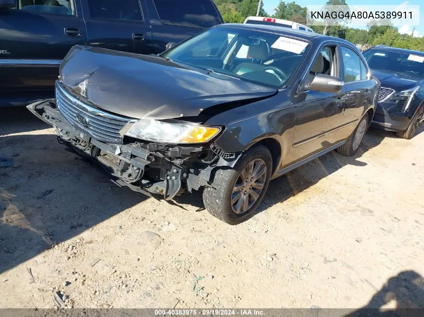 KNAGG4A80A5389911 2010 Kia Optima Lx