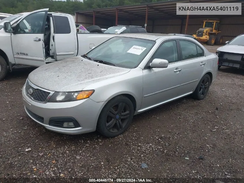 KNAGH4A4XA5401119 2010 Kia Optima Sx V6