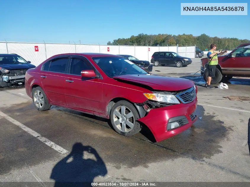 KNAGH4A85A5436878 2010 Kia Optima Ex/Sx