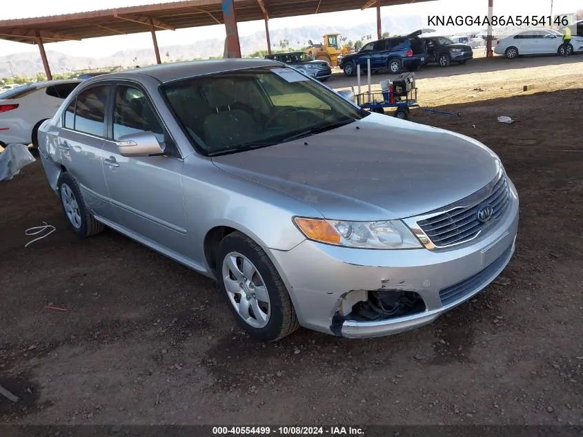 KNAGG4A86A5454146 2010 Kia Optima Lx