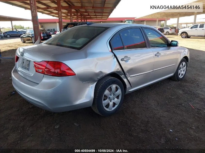 KNAGG4A86A5454146 2010 Kia Optima Lx