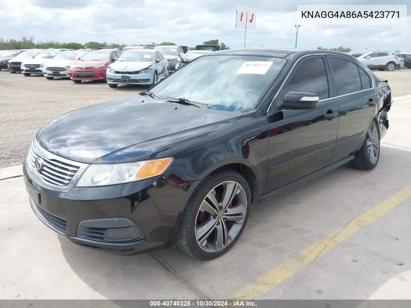 KNAGG4A86A5423771 2010 Kia Optima Lx