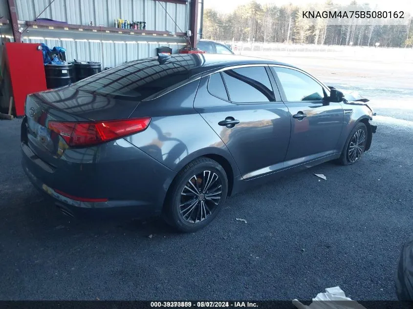 2011 Kia Optima Lx VIN: KNAGM4A75B5080162 Lot: 39373859