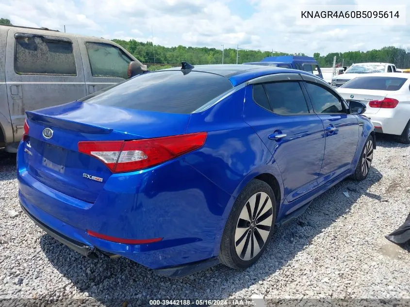 KNAGR4A60B5095614 2011 Kia Optima Sx