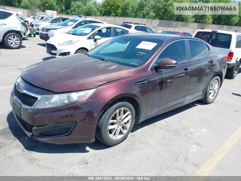 KNAGM4A71B5096665 2011 Kia Optima Lx