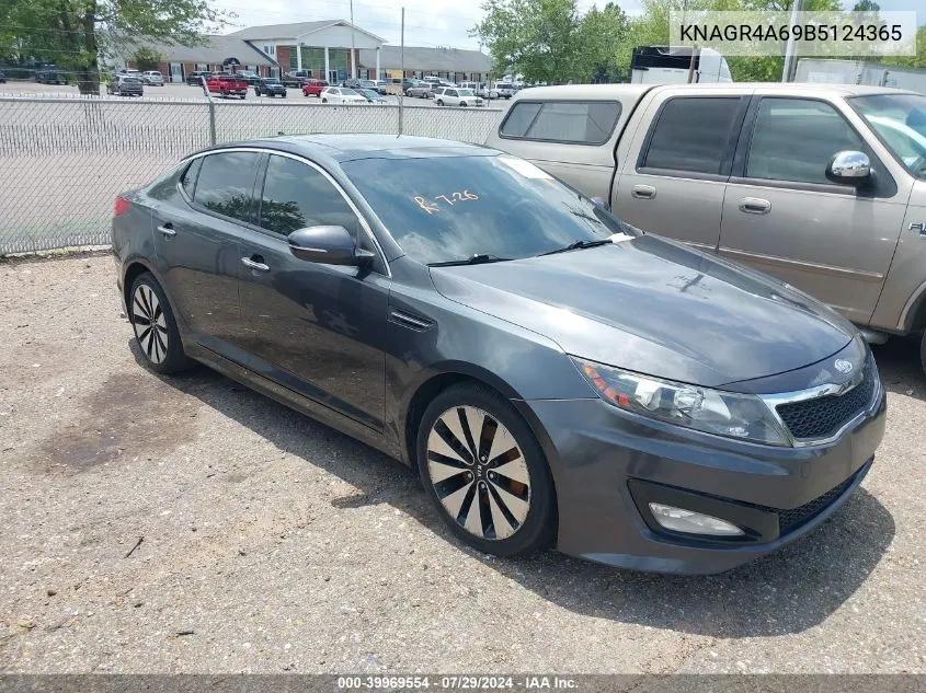 2011 Kia Optima Sx VIN: KNAGR4A69B5124365 Lot: 39969554