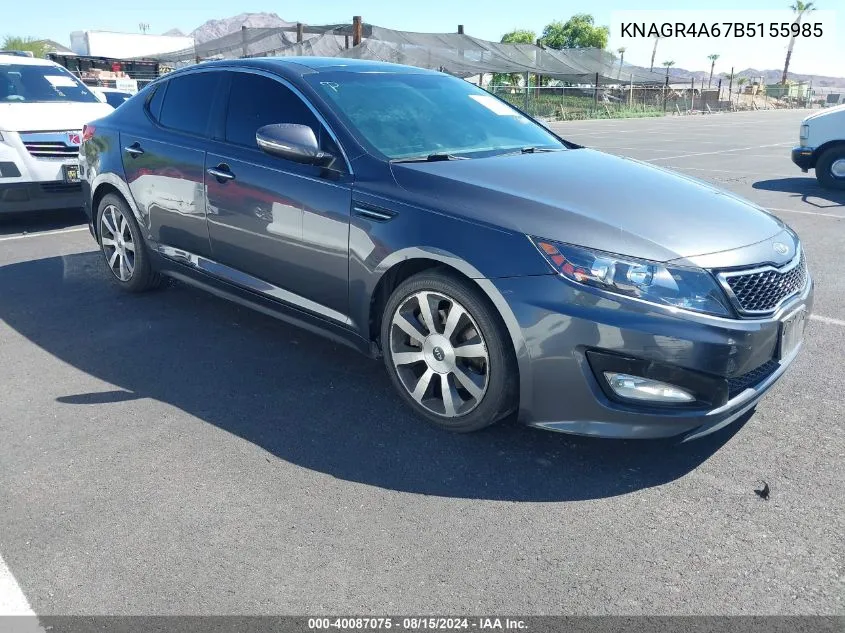 KNAGR4A67B5155985 2011 Kia Optima Sx