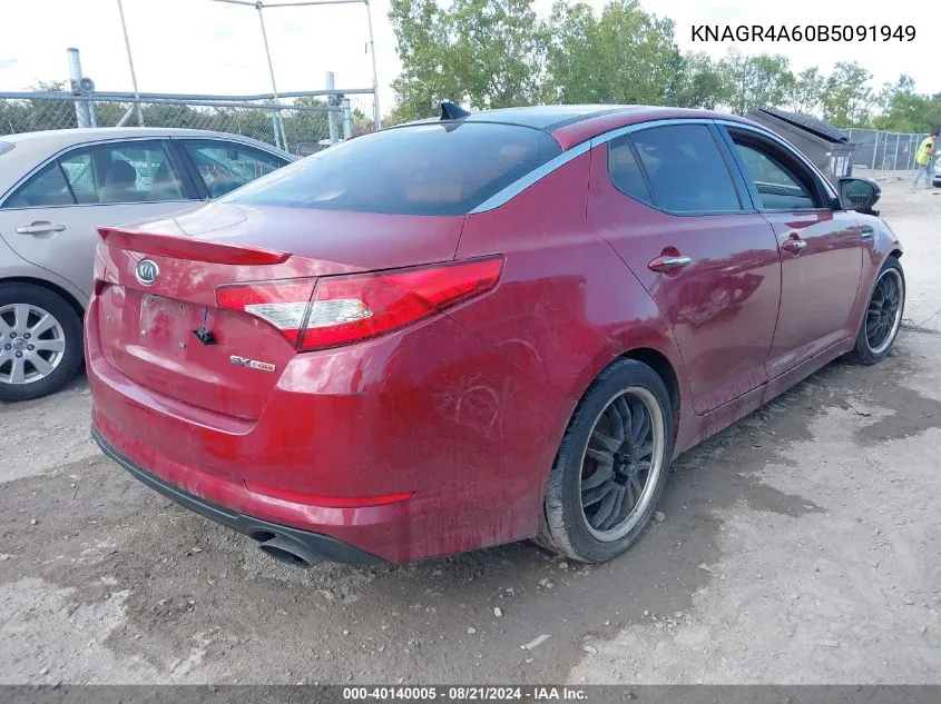 KNAGR4A60B5091949 2011 Kia Optima Sx