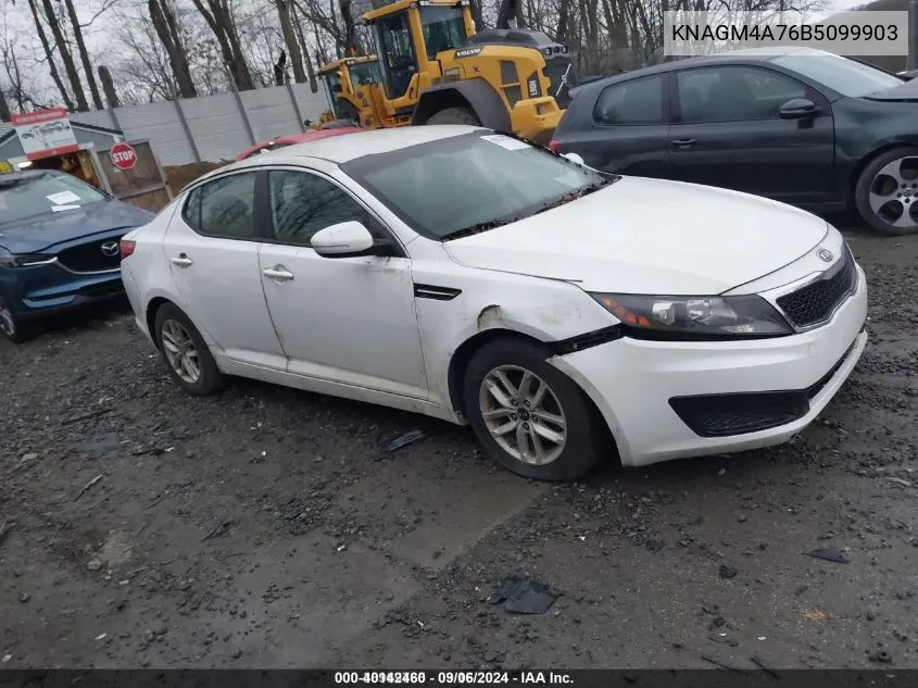 2011 Kia Optima Lx VIN: KNAGM4A76B5099903 Lot: 40142460