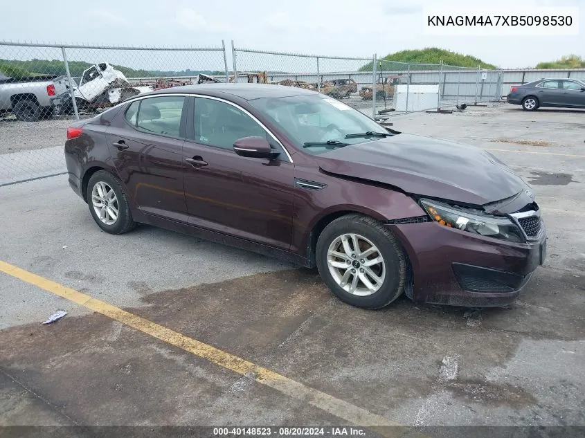 KNAGM4A7XB5098530 2011 Kia Optima Lx