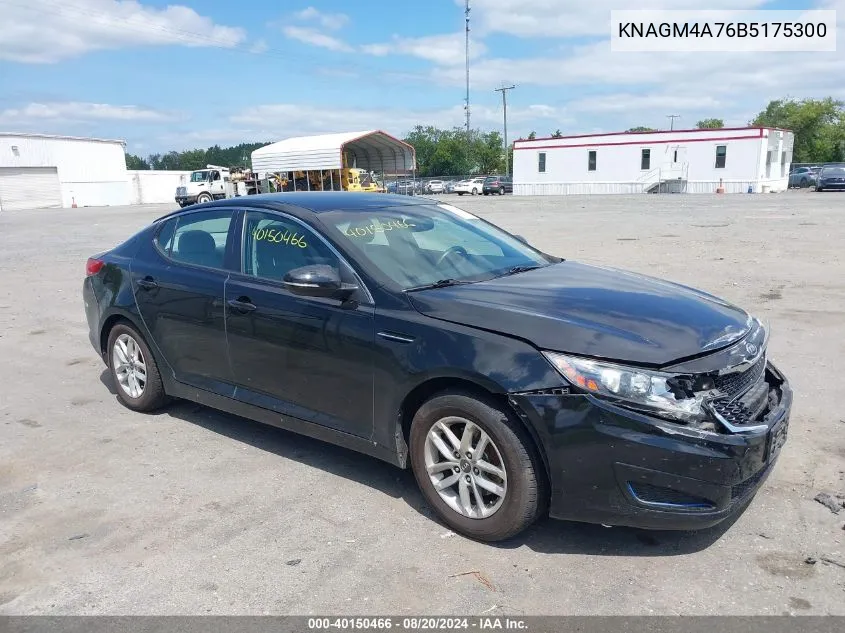 KNAGM4A76B5175300 2011 Kia Optima Lx