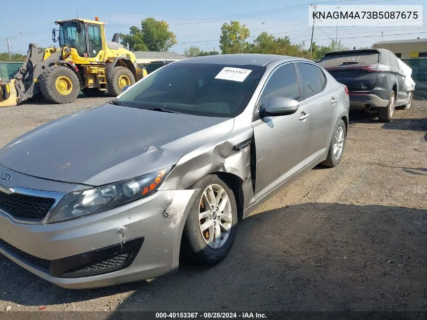 2011 Kia Optima Lx VIN: KNAGM4A73B5087675 Lot: 40153367