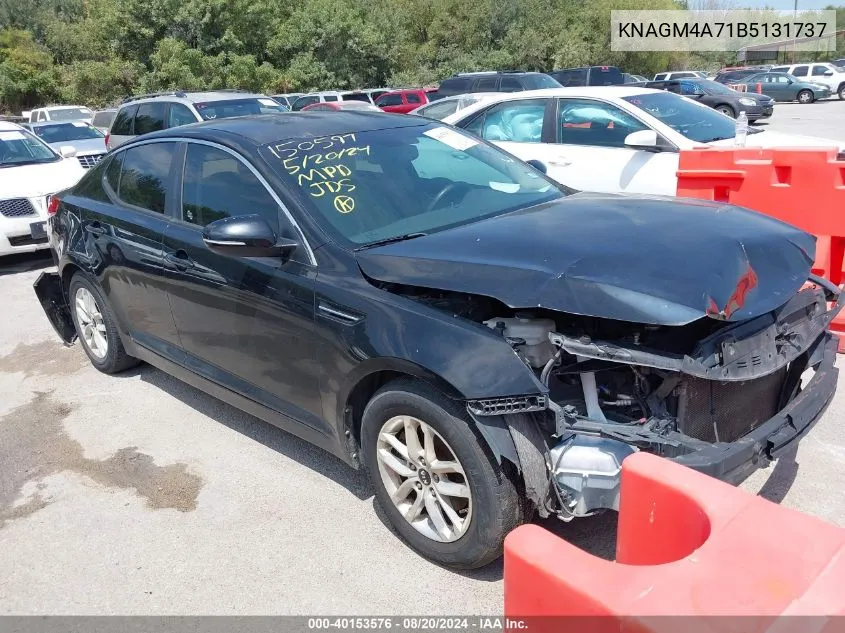 KNAGM4A71B5131737 2011 Kia Optima Lx