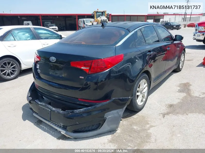 KNAGM4A71B5131737 2011 Kia Optima Lx