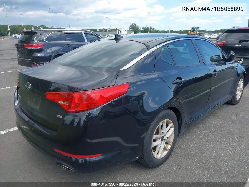 2011 Kia Optima Lx VIN: KNAGM4A71B5058899 Lot: 40167990