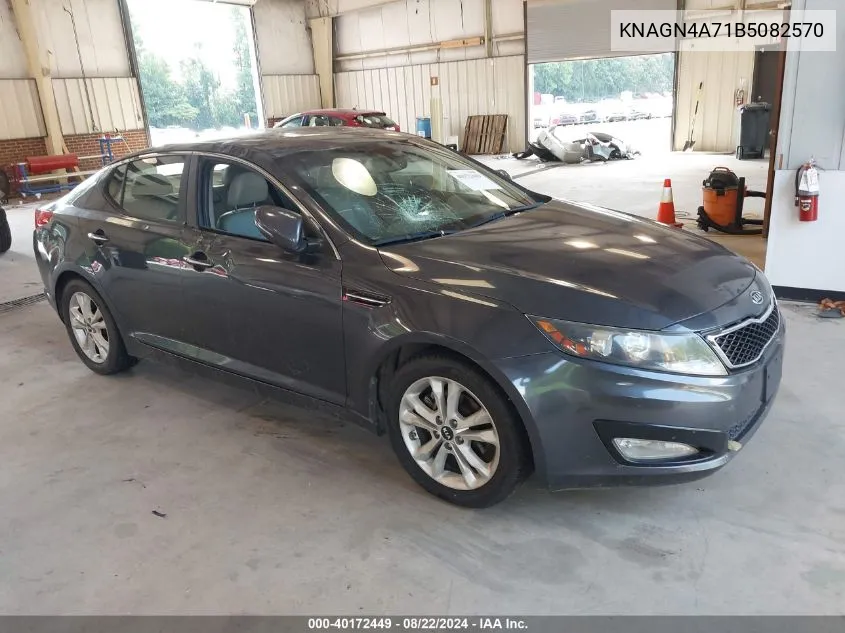 KNAGN4A71B5082570 2011 Kia Optima Ex