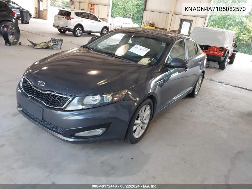 KNAGN4A71B5082570 2011 Kia Optima Ex