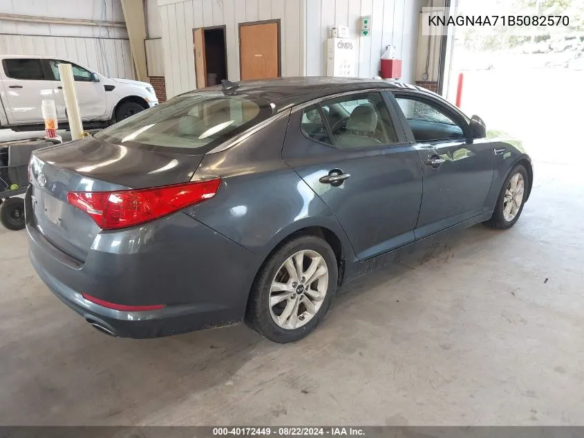 KNAGN4A71B5082570 2011 Kia Optima Ex