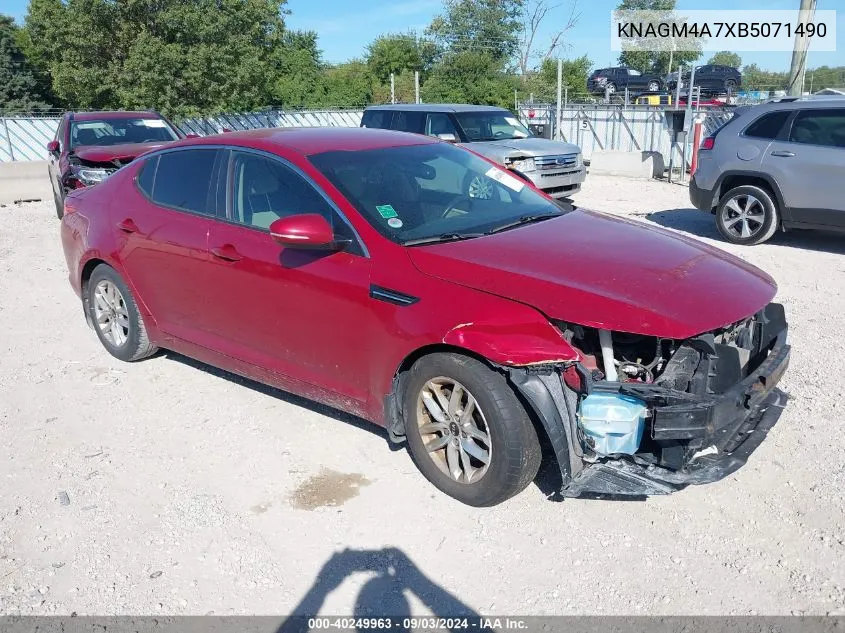 KNAGM4A7XB5071490 2011 Kia Optima Lx