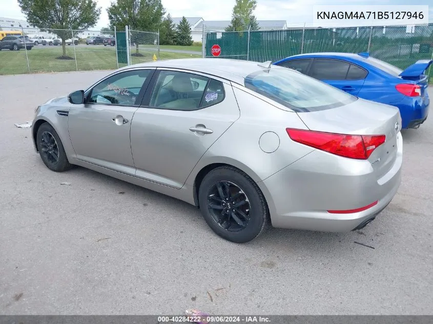 2011 Kia Optima Lx VIN: KNAGM4A71B5127946 Lot: 40284222