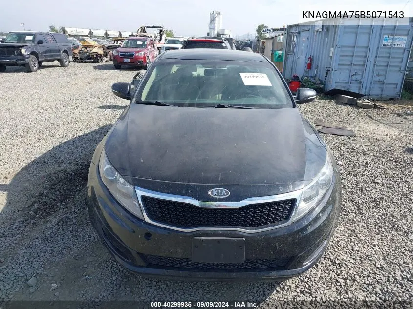 KNAGM4A75B5071543 2011 Kia Optima Lx