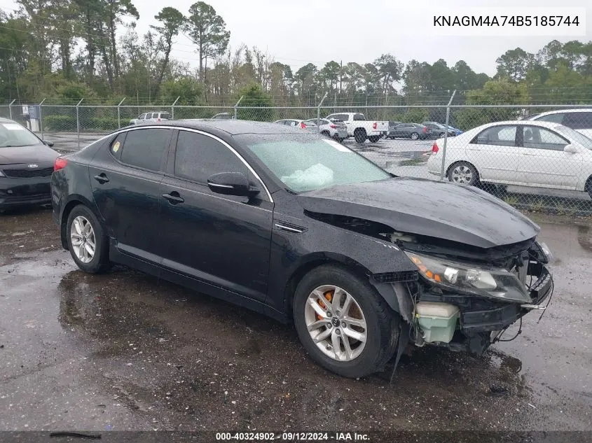 KNAGM4A74B5185744 2011 Kia Optima Lx