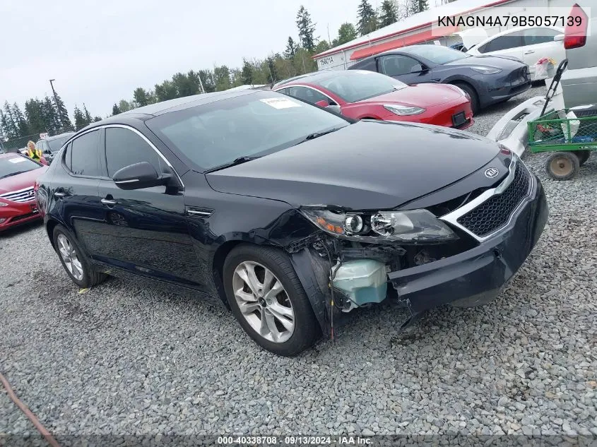 2011 Kia Optima Ex VIN: KNAGN4A79B5057139 Lot: 40338708