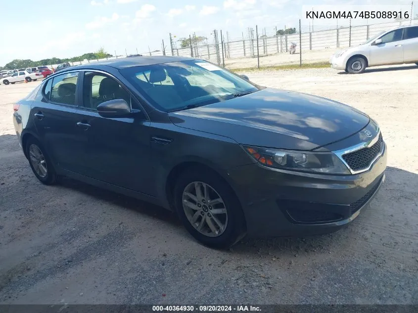 KNAGM4A74B5088916 2011 Kia Optima Lx