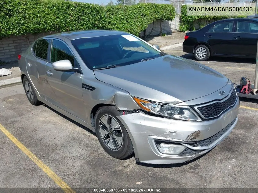 KNAGM4AD6B5006433 2011 Kia Optima Hybrid Ex