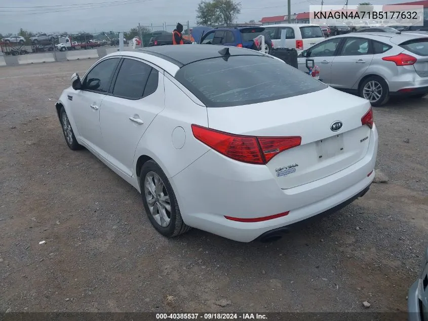 KNAGN4A71B5177632 2011 Kia Optima Ex